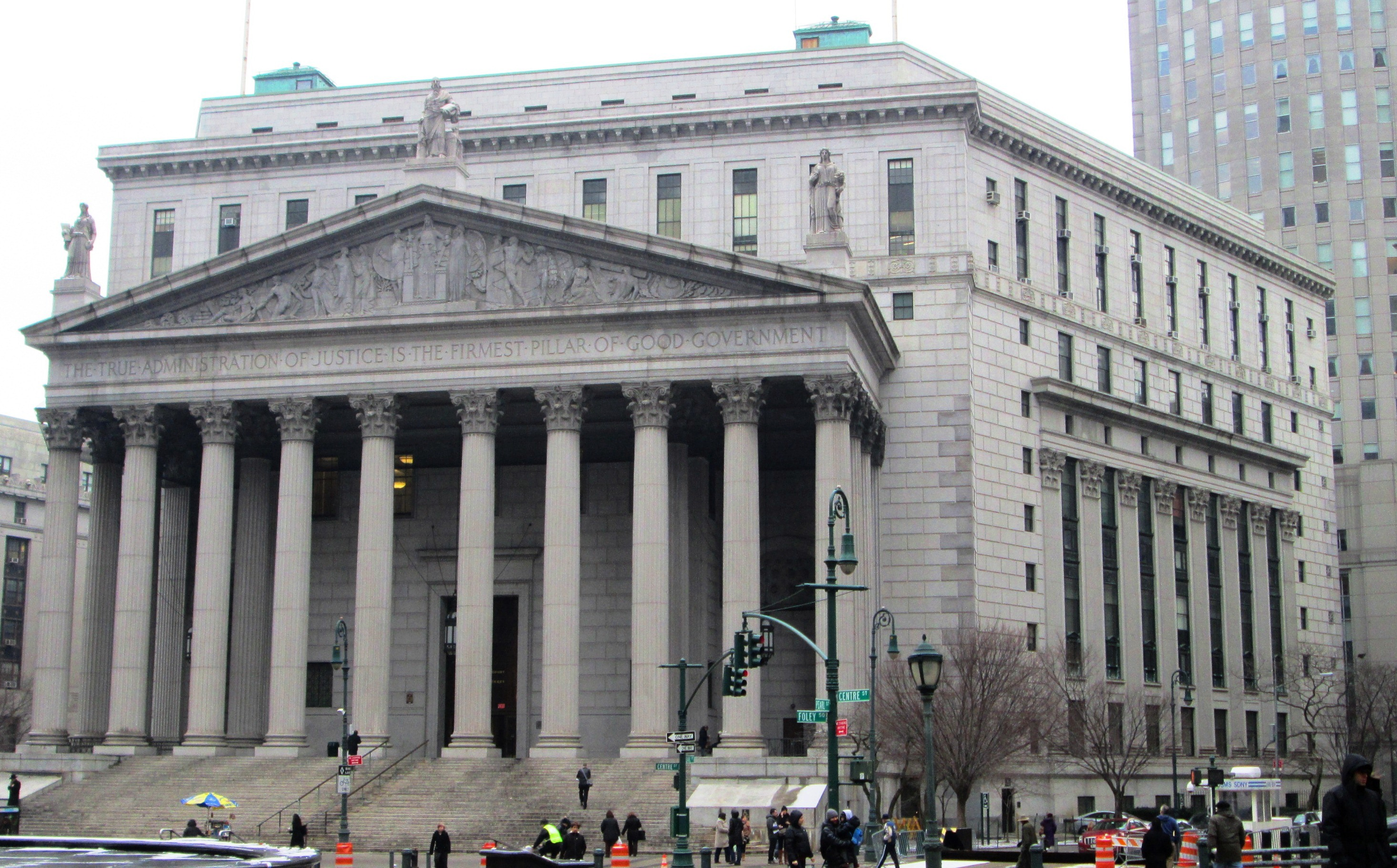 Queens County Courthouse where personal injury cases are tried in New York